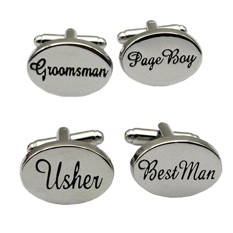 Wholesale Letter Groomsman Best Man Page Boy Usher Engagement Party Mens Blank Wedding