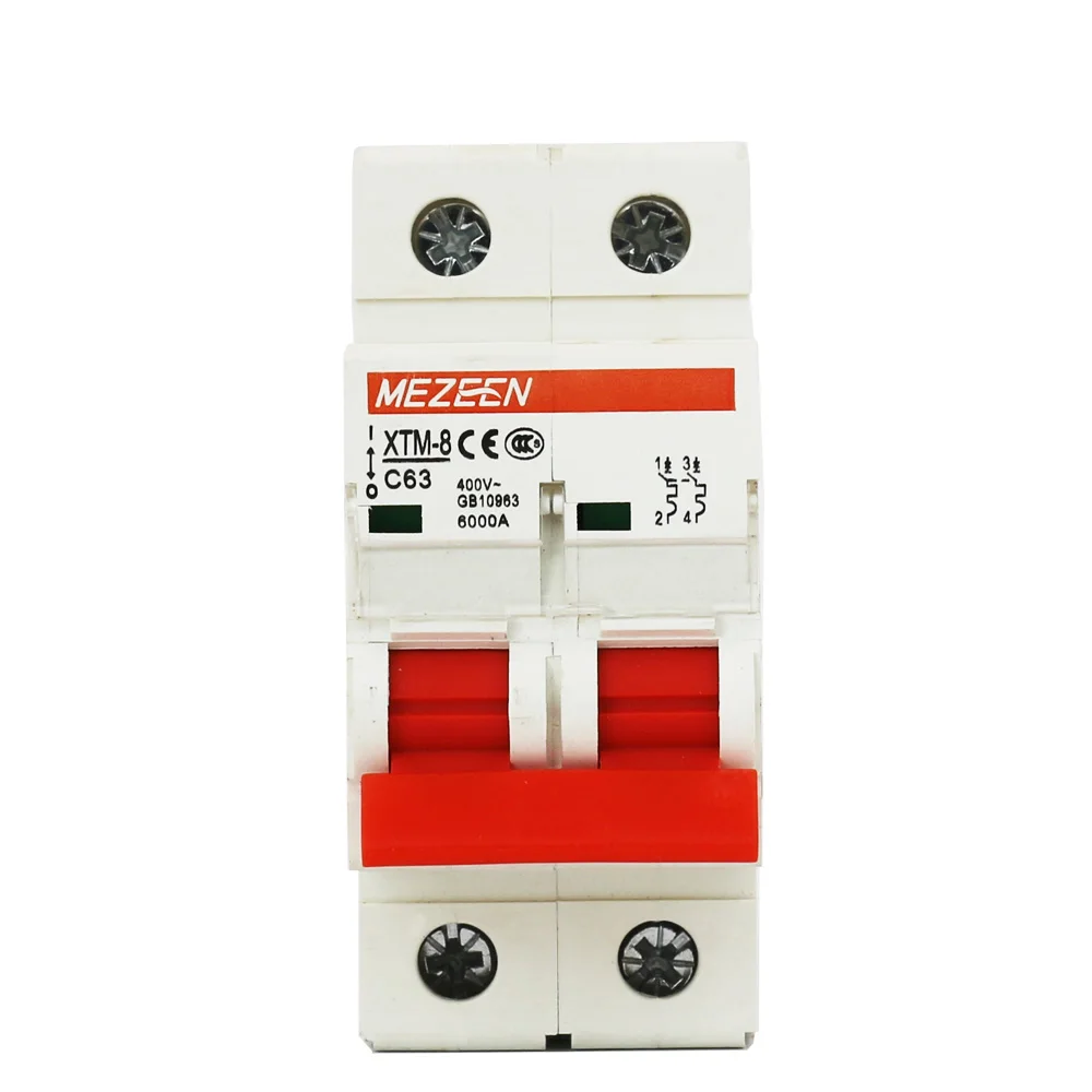 Get Free Samples New Type Mcb 2 Phase 32amp Electrical Symbol Circuit Breaker