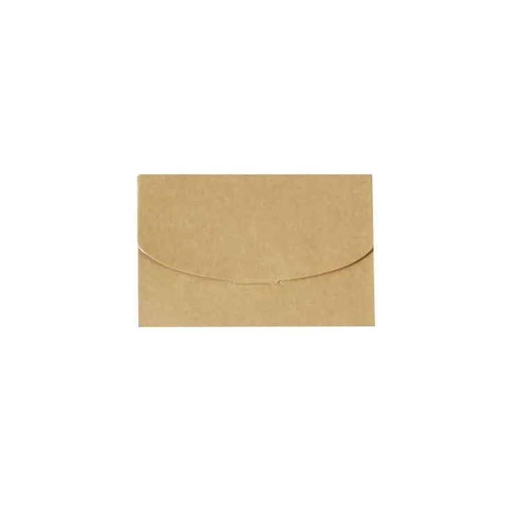 chine produit personnalisé cadeau emballage mini enveloppes en papier kraft  eco amical délicat brun enveloppe de papier kraft