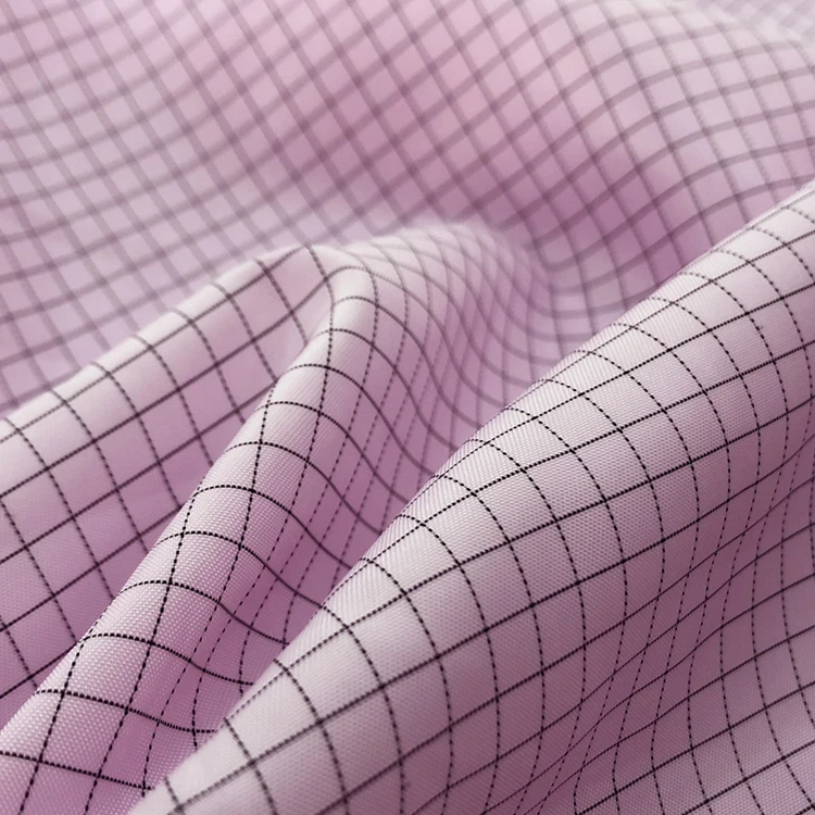 
Полиэфирная электростатическая проводящая ткань из углеродного волокна 