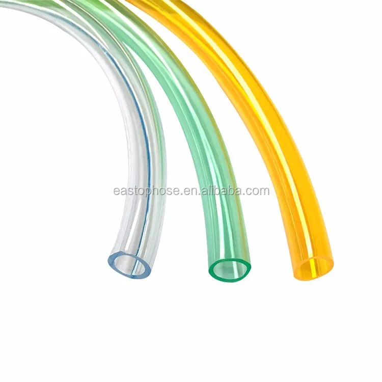 High Pressure Transparent clear Vinyl Tubing Reusable Inflatable Pneumatic Reinforced Flexible Pvc air Compressor Hose