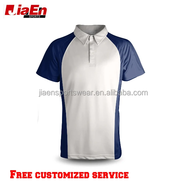 cricket jersey design white