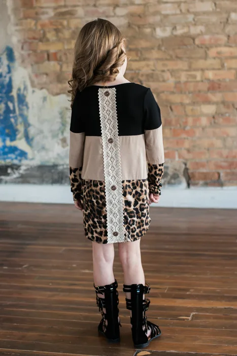 My-190 новые модные футболки с длинным рукавом и леопардовым принтом для мамы и меня, Осенние Топы из бутика для женщин и маленьких девочек