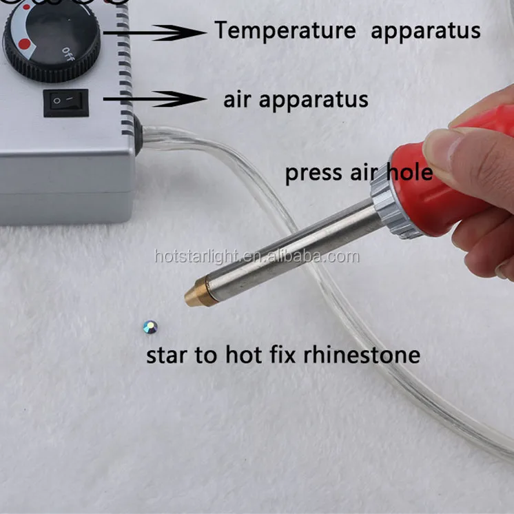 Вакуумный аппликатор автоматический с присоской со стразами для одежды платьев