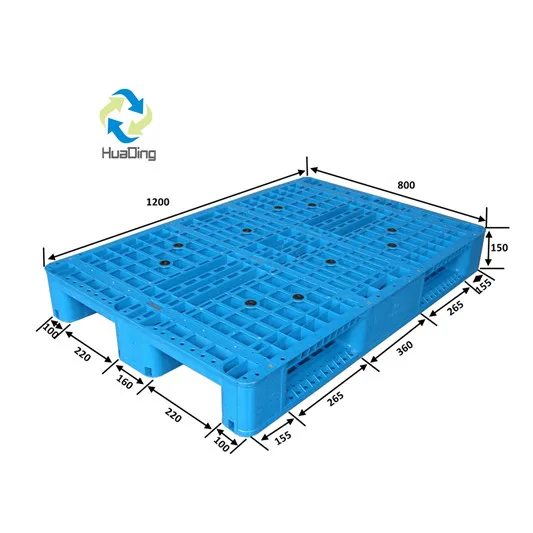 Высококачественный твердый пластиковый нескользящий лист HDPE поддон