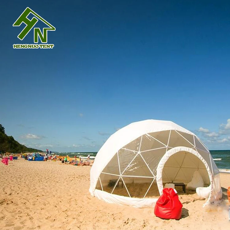 Spherical Structure Trade Show Geodesic Tent Dome 6m with Round Real Door