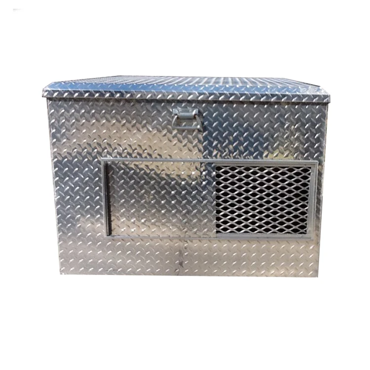 UTE/UTV Top Storage Hunting Aluminum Dog Box