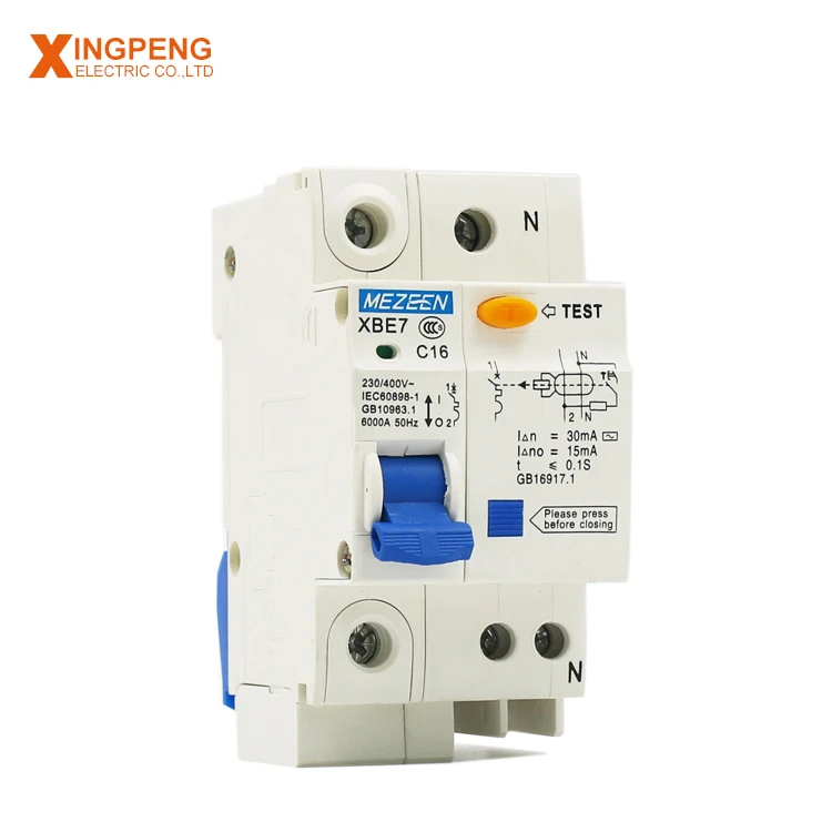 Earth Leakage Circuit Breaker with over Voltage Protection