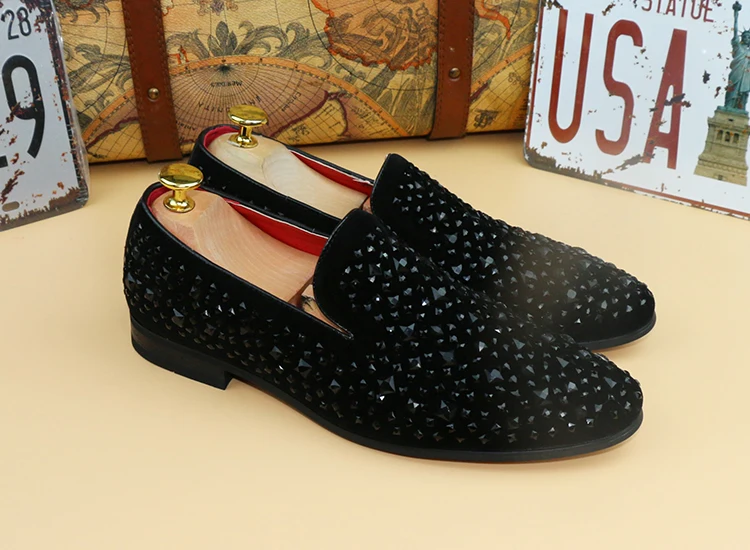 
Новый стиль; alibaba; Мужские лоферы из мягкой кожи на плоской платформе 