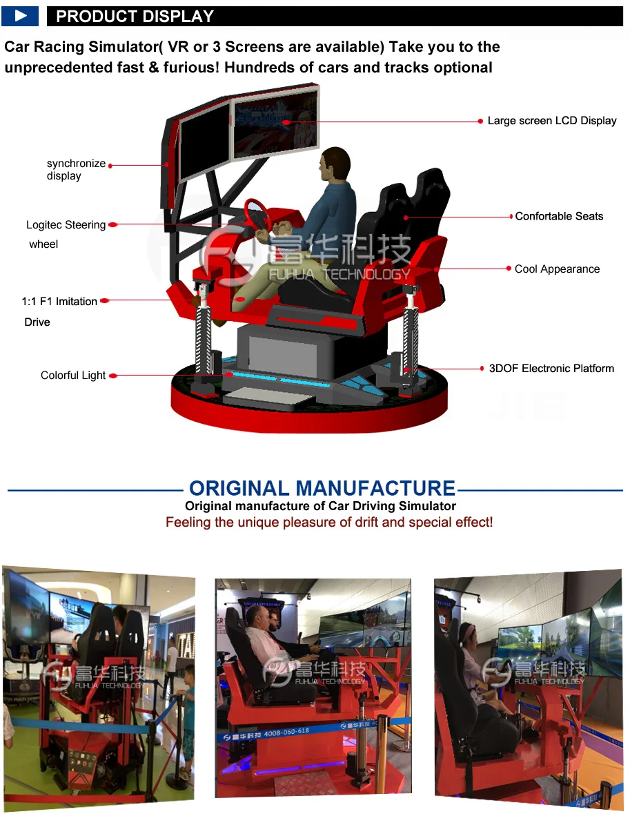 Máquina de jogos de arcada de corridas quente Vr Cinema, simuladores de  condução de carro de corrida para venda - China 9d e Vr Vr simulador de  corridas preço