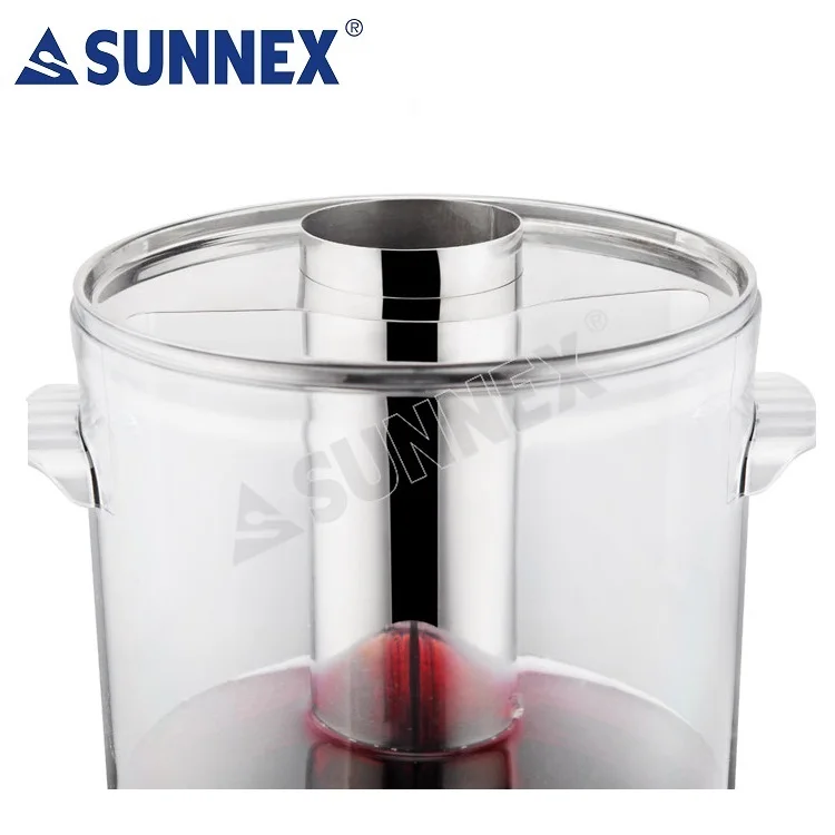Sunnex 5L Stainless Steel Beverage Dispenser with Removable Drip