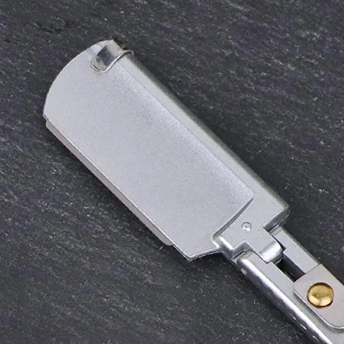 Парикмахерская бритва, профессиональная прямая бритва, ручная работа для мужского бритья с 10 лезвиями