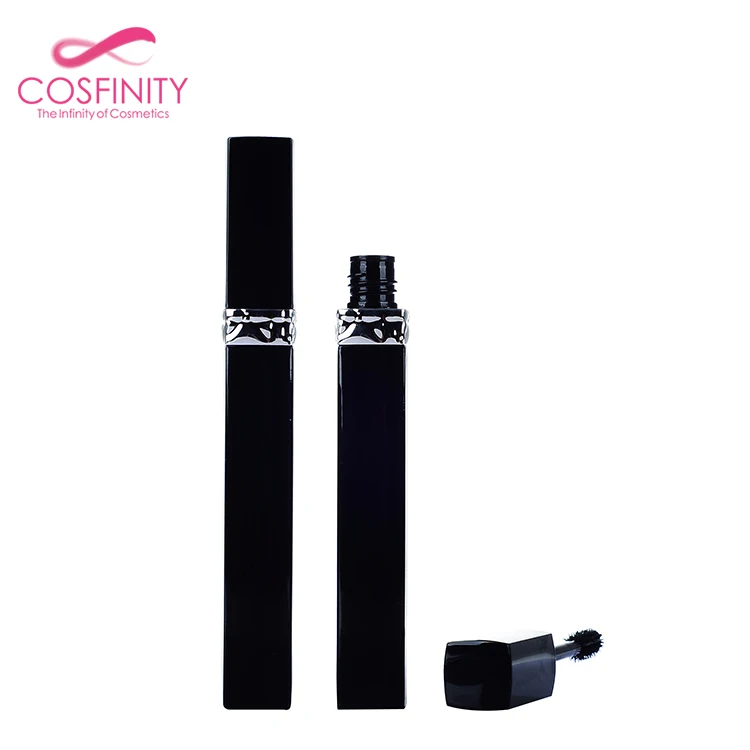Factory Wholesale Cosfinity Free Sample Ling Beauty Sex Lip Gloss Container Empty Gold Mascara Tube with Brush