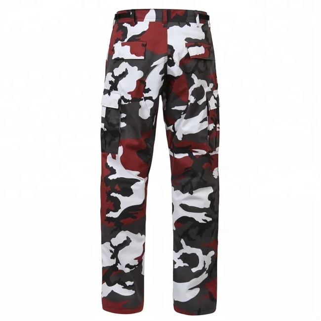 red camo pants mens