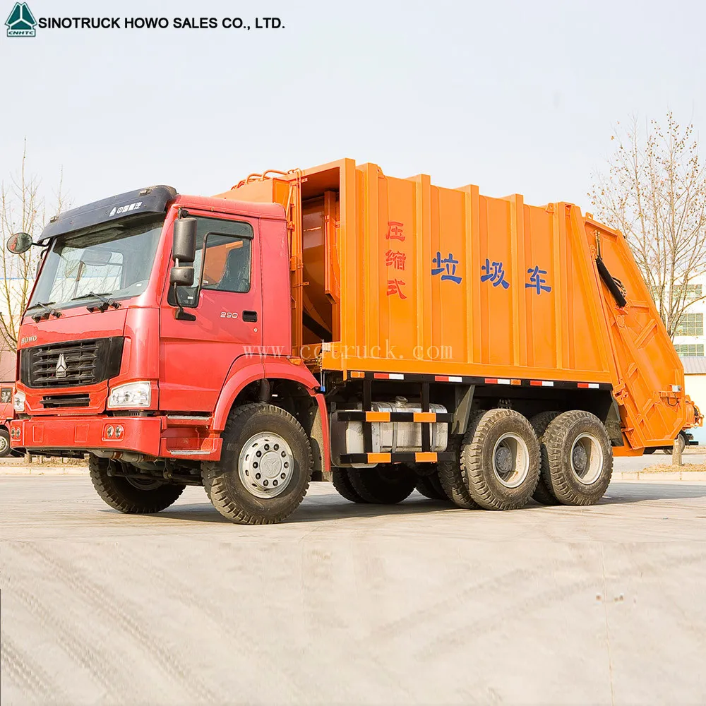 
 Sinotruk новый и используется 8cbm compactor мусоровоз для продажи  