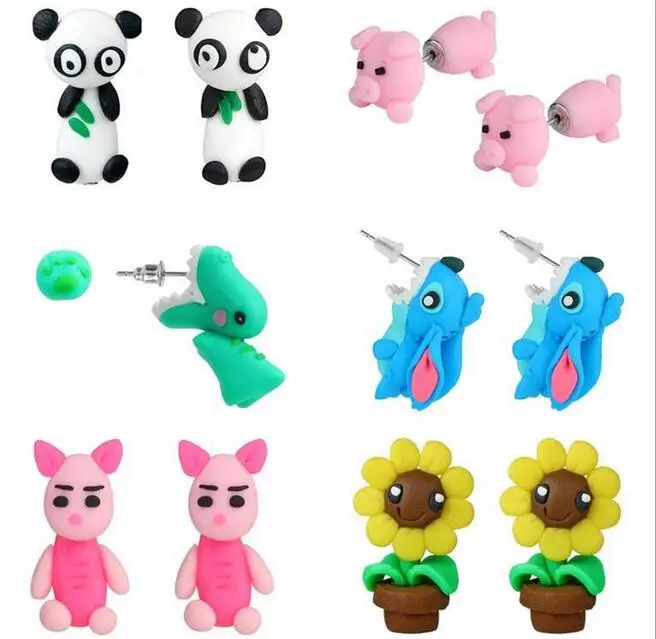 Source Mới 100% Handmade Đất Sét Polymer Dễ Thương Mèo Đỏ Fox Đáng ...