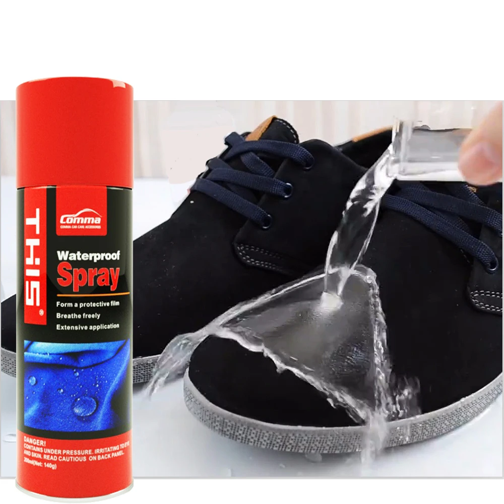 comma car care New Formula multi purpose treatment shoe waterproof spray,  View shoe waterproof spray, THIS Product Details from Guangzhou Comma Car  Care Accessories Co., Ltd. on 