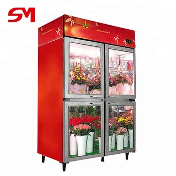 素晴らしい外観の冷蔵フラワーショーケース| Alibaba.com