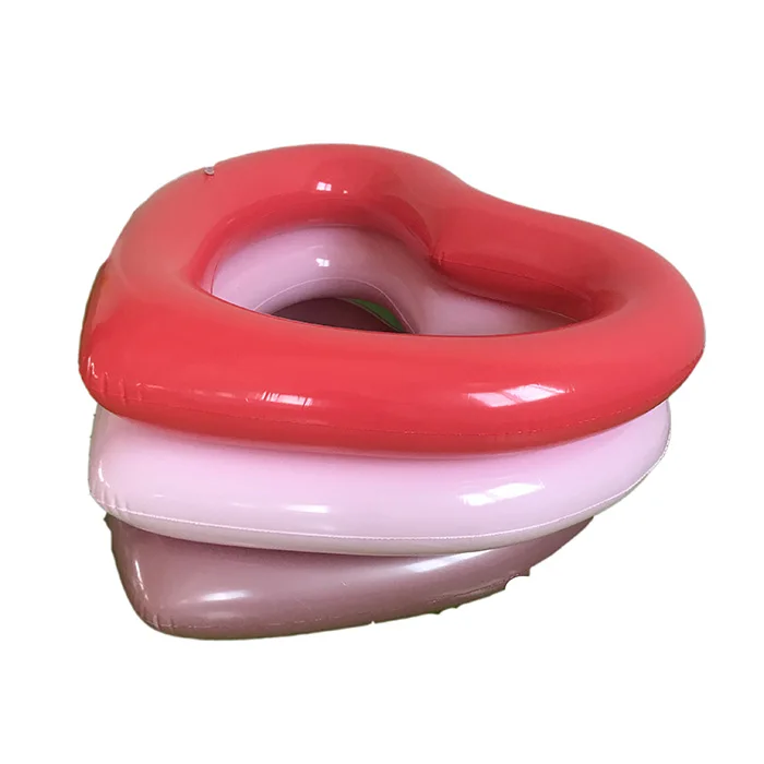 Crazy Inflatable Swimming Pool Float - Rose Golden Heart