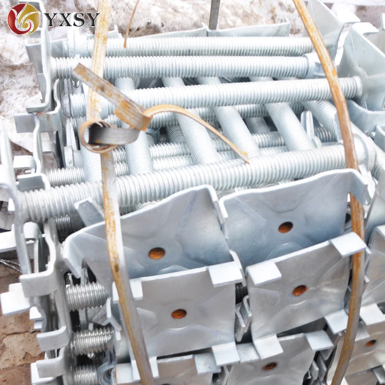 
 Новый тип регулируемых лесов с резьбой Базовая пластина/домкрат  