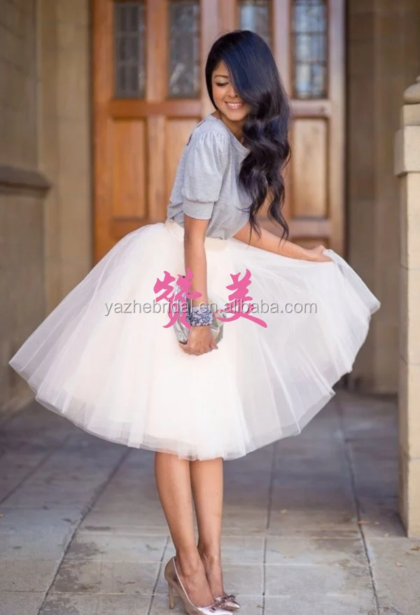 Shop Our 18 Colors Wholesale Knee Length Tulle Skirts