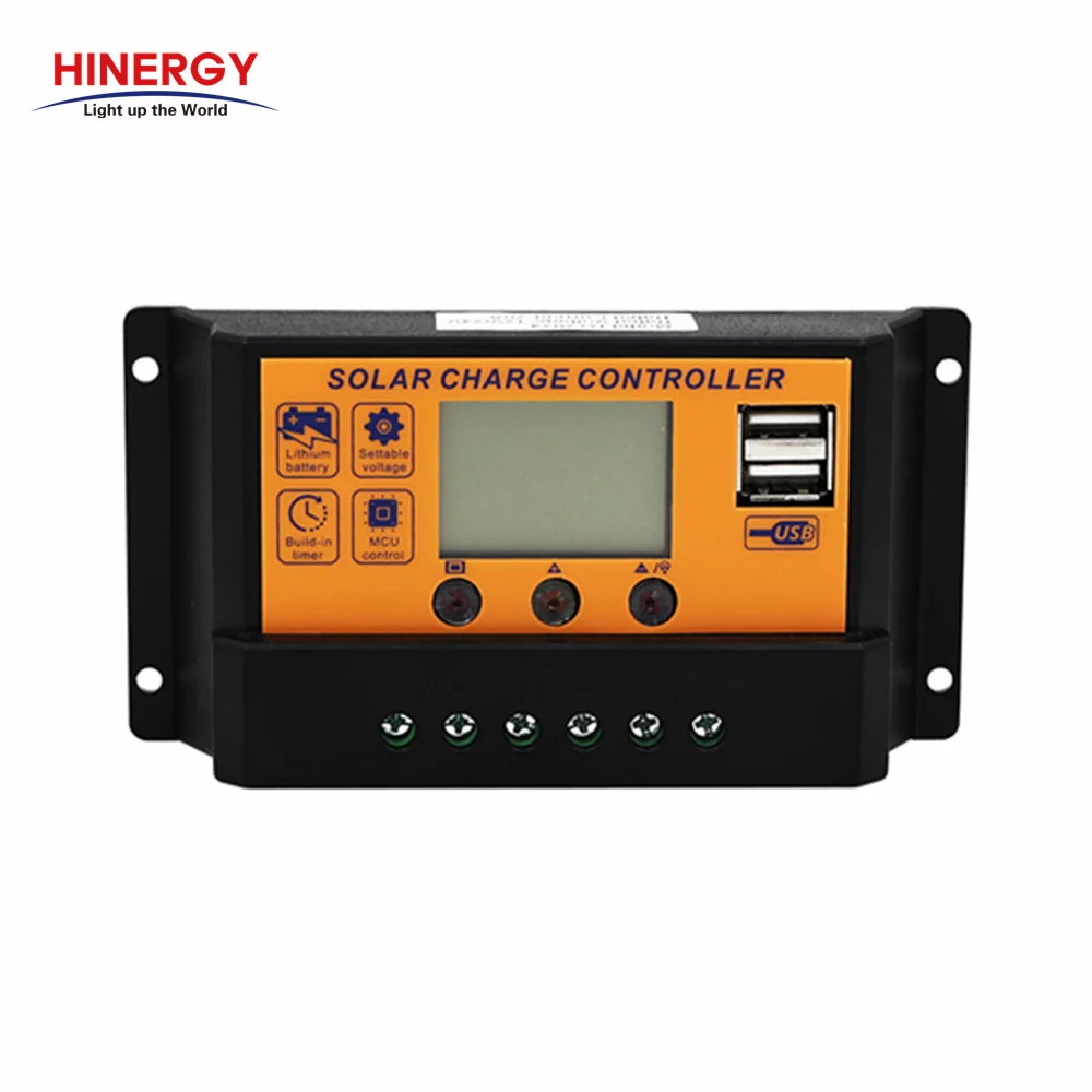 Hinergy 12v 24v 10a 20a 30a Lcd Pwm Li-ion Charge Controller Solar  Regulator For Lithium Ion Battery - Buy Solar Charge Controller For Lithium  Ion Battery,12v 24v 10a 20a 30a Pwm Mppt