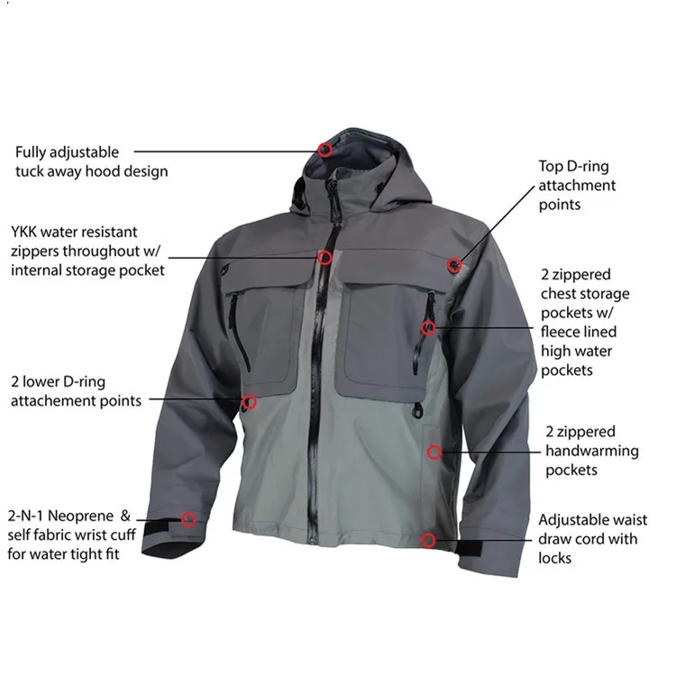 Зимняя куртка для серфинга и рыбалки лучшего качества