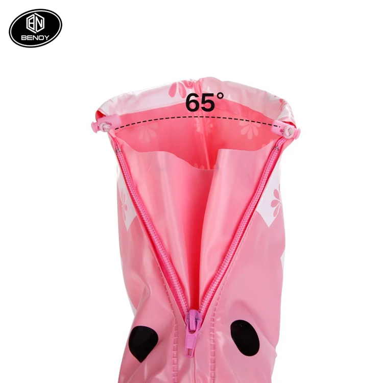 Детский мультяшный водонепроницаемый чехол для обуви из ПВХ езды на велосипеде и занятий открытом воздухе в дождливый