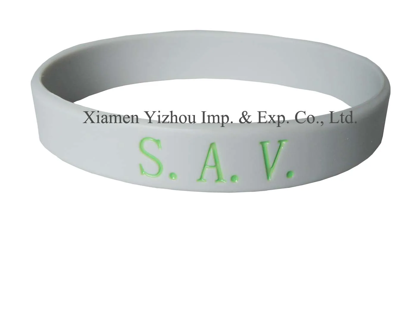 гравировка логотипа силиконовые браслет заполнен