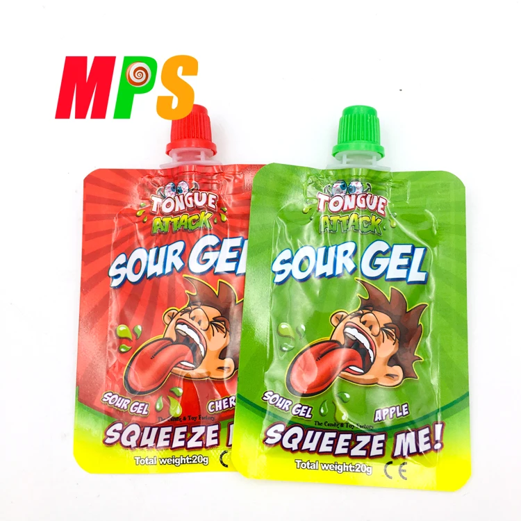 bagged tongue attack sour gel for