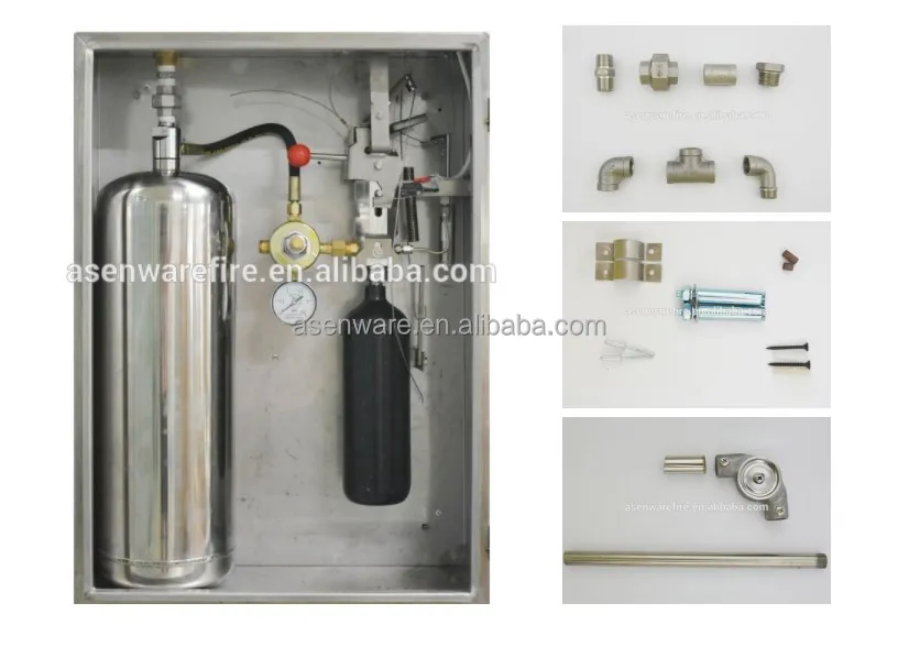Fire Suppression System for Commercial Cooking Applications