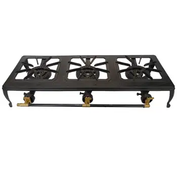 Triple Burner Outdoor Gas Cooker With Cast Iron Frame - Buy Triple