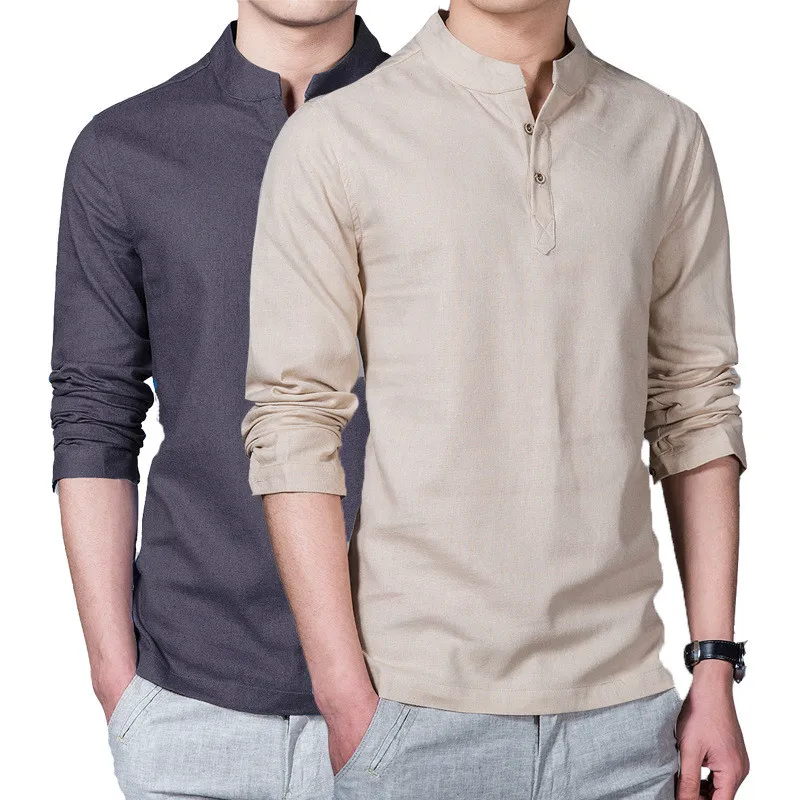 Hot Selling Fashion Stand Collar Cotton 