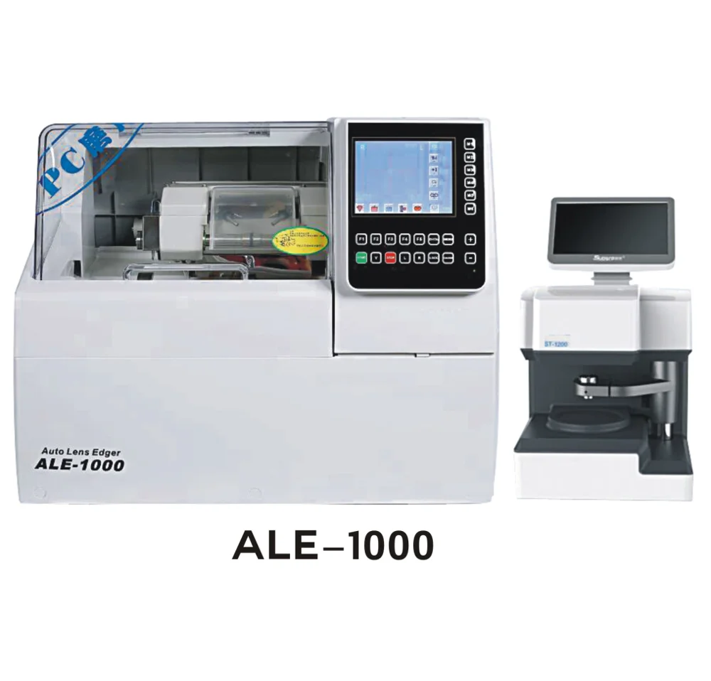 Automatic Lens Edger Machine Optical Laboratory ALE-1000 Patternless Auto Lens Edger