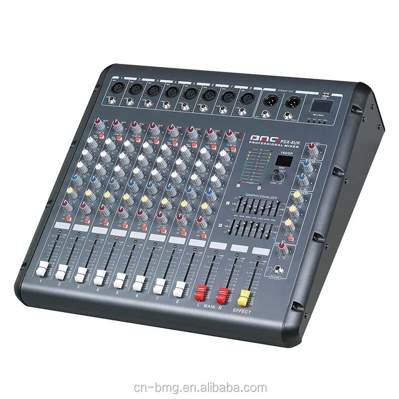 bmg pdx 8-channels small audio mixer