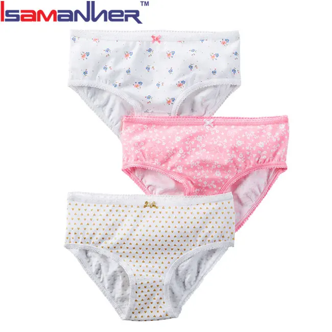 Новая модная Милая одежда для детей с принтом для мальчиков; Трусы для девочек с рисунками из мультфильма «100% хлопковое детское нижнее белье; Трусы