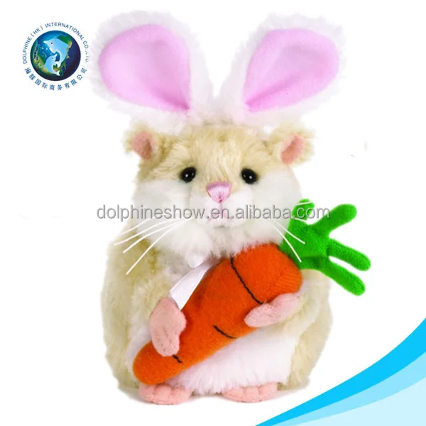 easter hamster plush