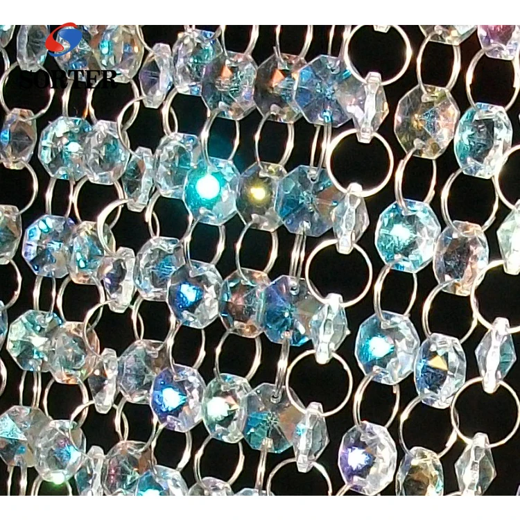 Wedding Crystal Tree crystal with hanging garland