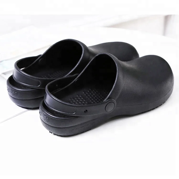 Wholesale dd Wholesale anti-skid kitchen safety shoes kitchen chef clog  shoes hotel waterproof oil proof chef shoes From m.