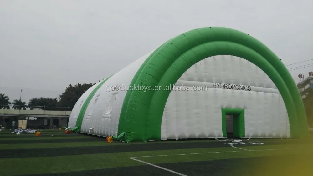 Inflatable Tennis Court Cover Tent, Giant Greenhouse air Structure, Huge air House