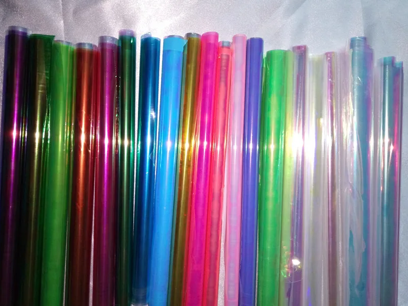 
 Волшебная пластиковая радужная пленка Royal Glory, плавкая пленка Angelina  