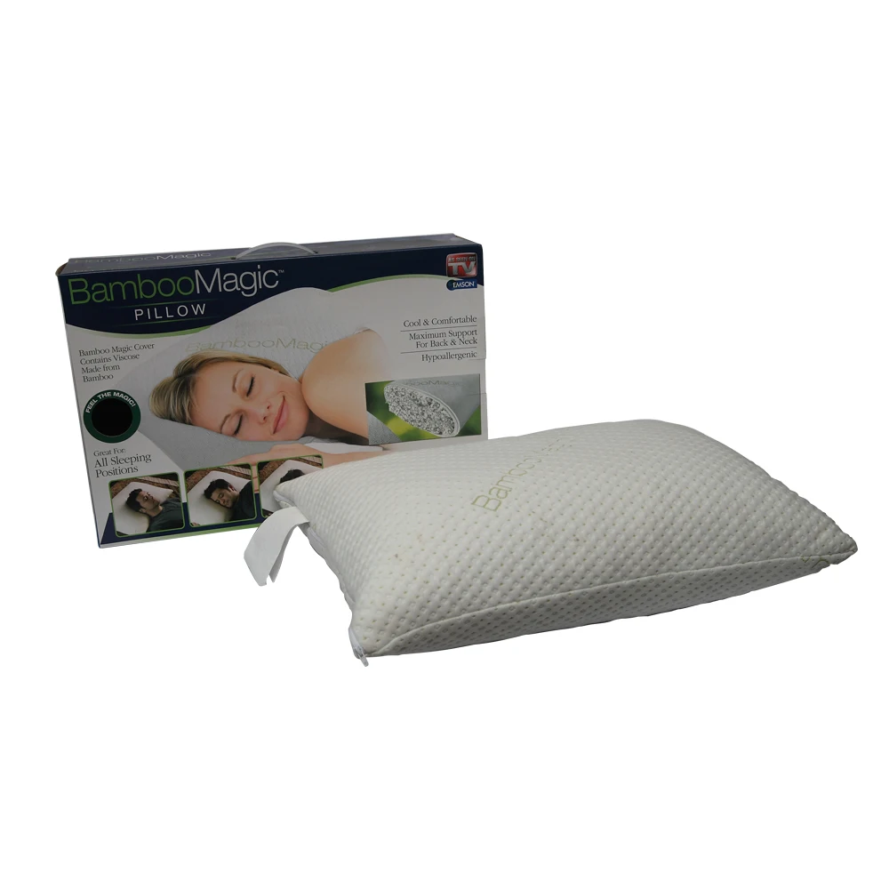 bamboo magic memory foam pillow