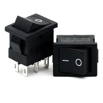 TUIMELSCHAKELAAR SPDT ON-OFF-ON 10A/250V - LOWCOST - Tuimelschakelaar spdt on-off-on 10a/250v - lowcost