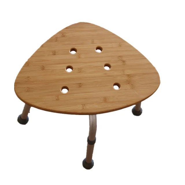 bamboo bath stool