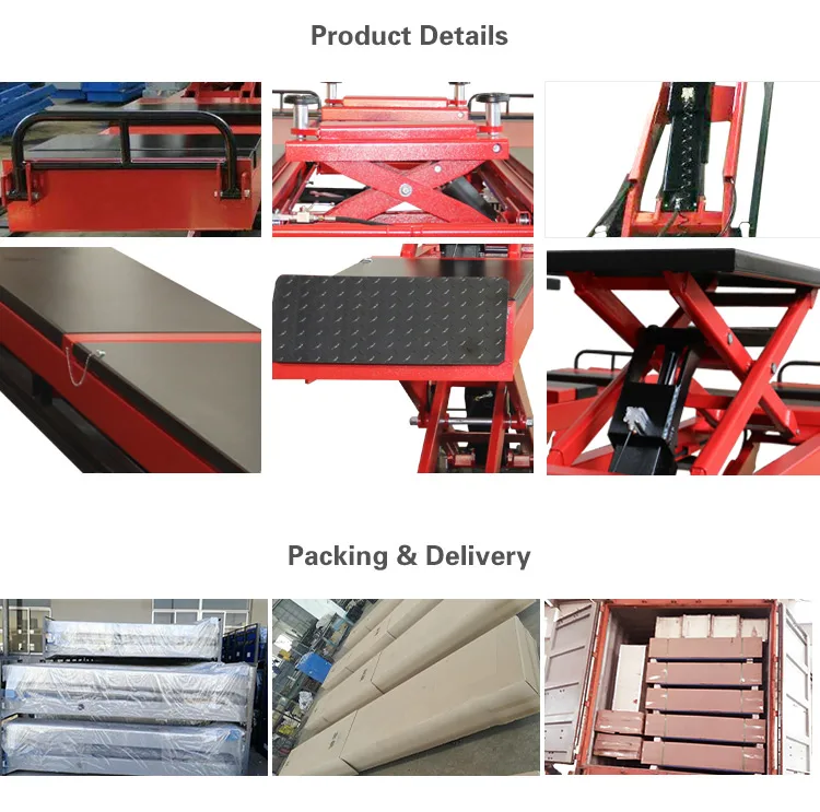 Wheel Alignment On Ramp Wheel Alignment Ramps - Precision with Hydraulic Scissors
