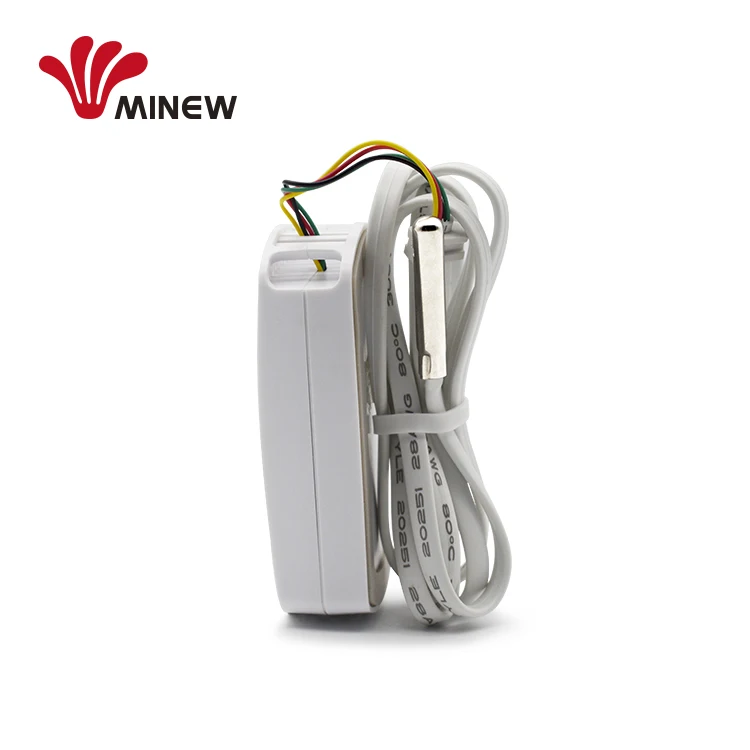Minew S1 Bluetooth Beacon With Temperature and Humidity Sensor With Optional External Probe