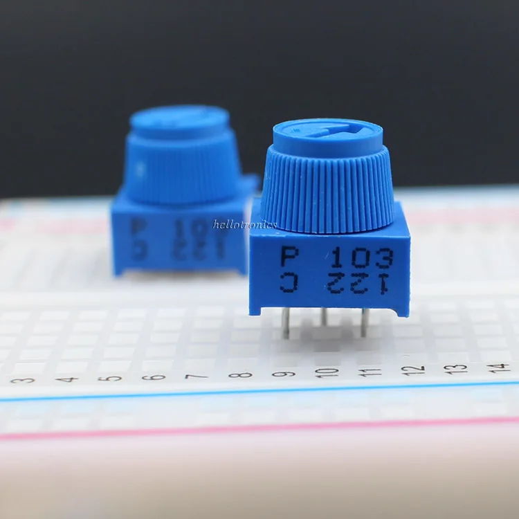 Breadboard Trim Potentiometer 10k View Breadboard Trim Potentiometer Hellotronics Product Details From Yiwu Helloyee Imp And Exp Co Ltd On Alibaba Com