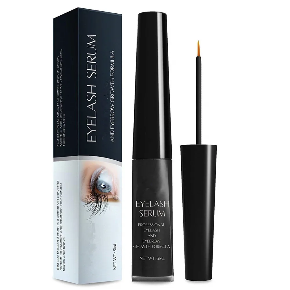 oem批发定制logo全天然睫毛生长精华 - buy serum eyelash growth