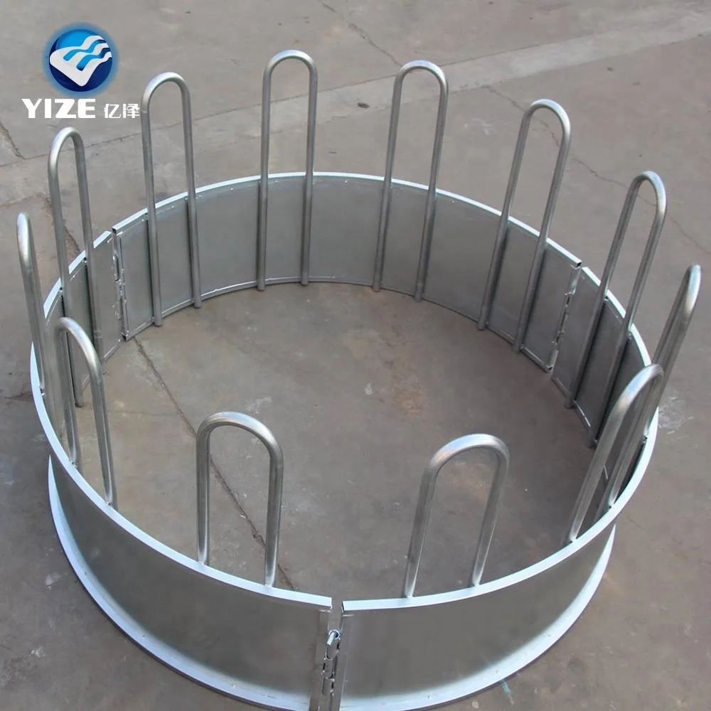 Looped Round Bale Feeder