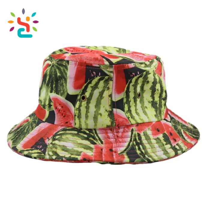 watermelon bucket hat